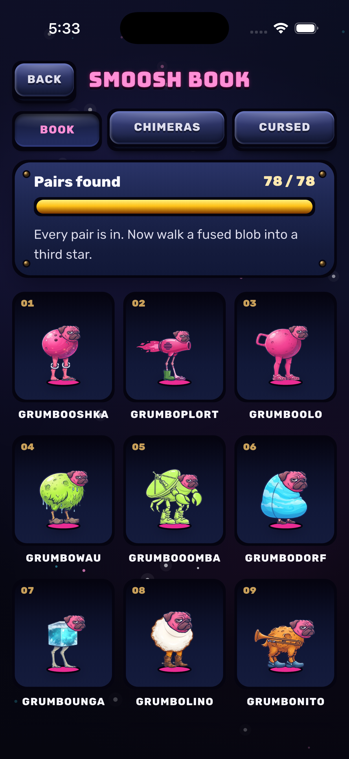 The Smoosh Book screenshot of Wandering Stars